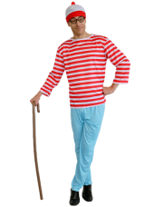 Where's Walter Costume - Mens 80s Costumes